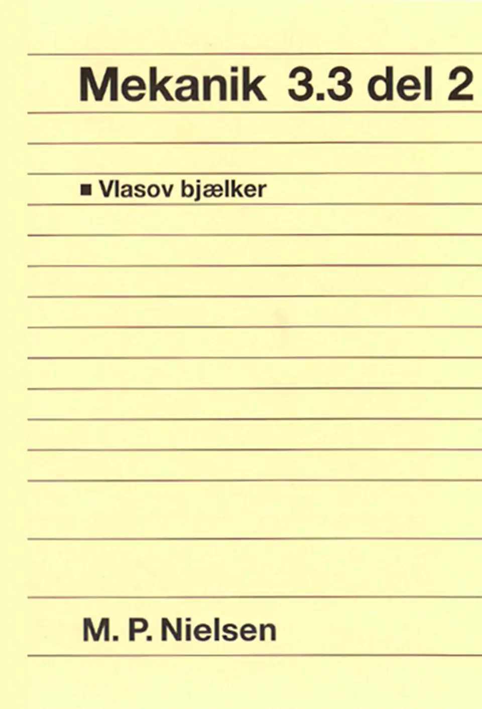 Mekanik 3.3. Del 2 e-bog