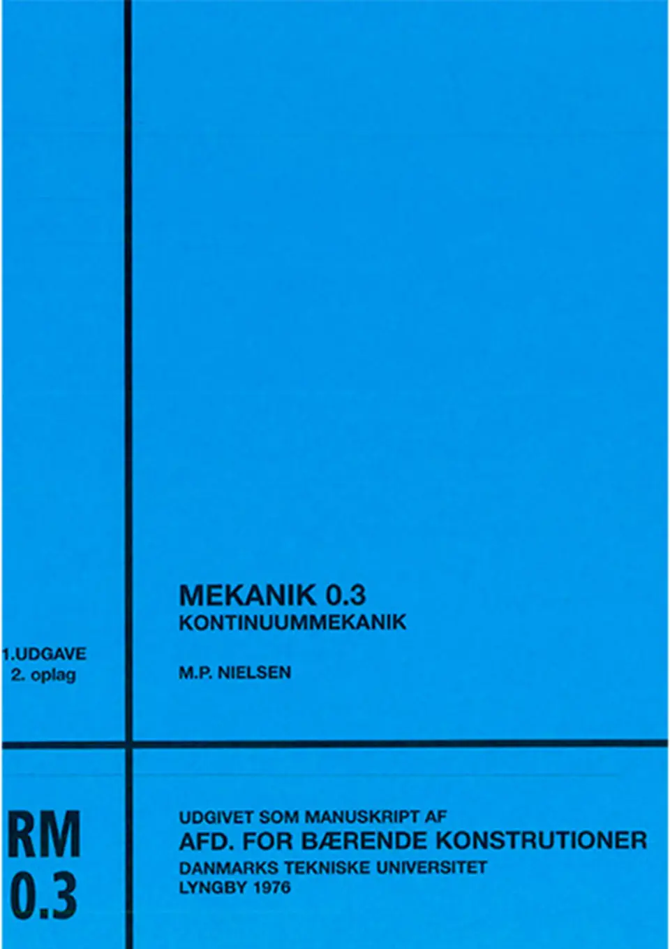 Mekanik 0.3, Kontinuummekanik e-bog