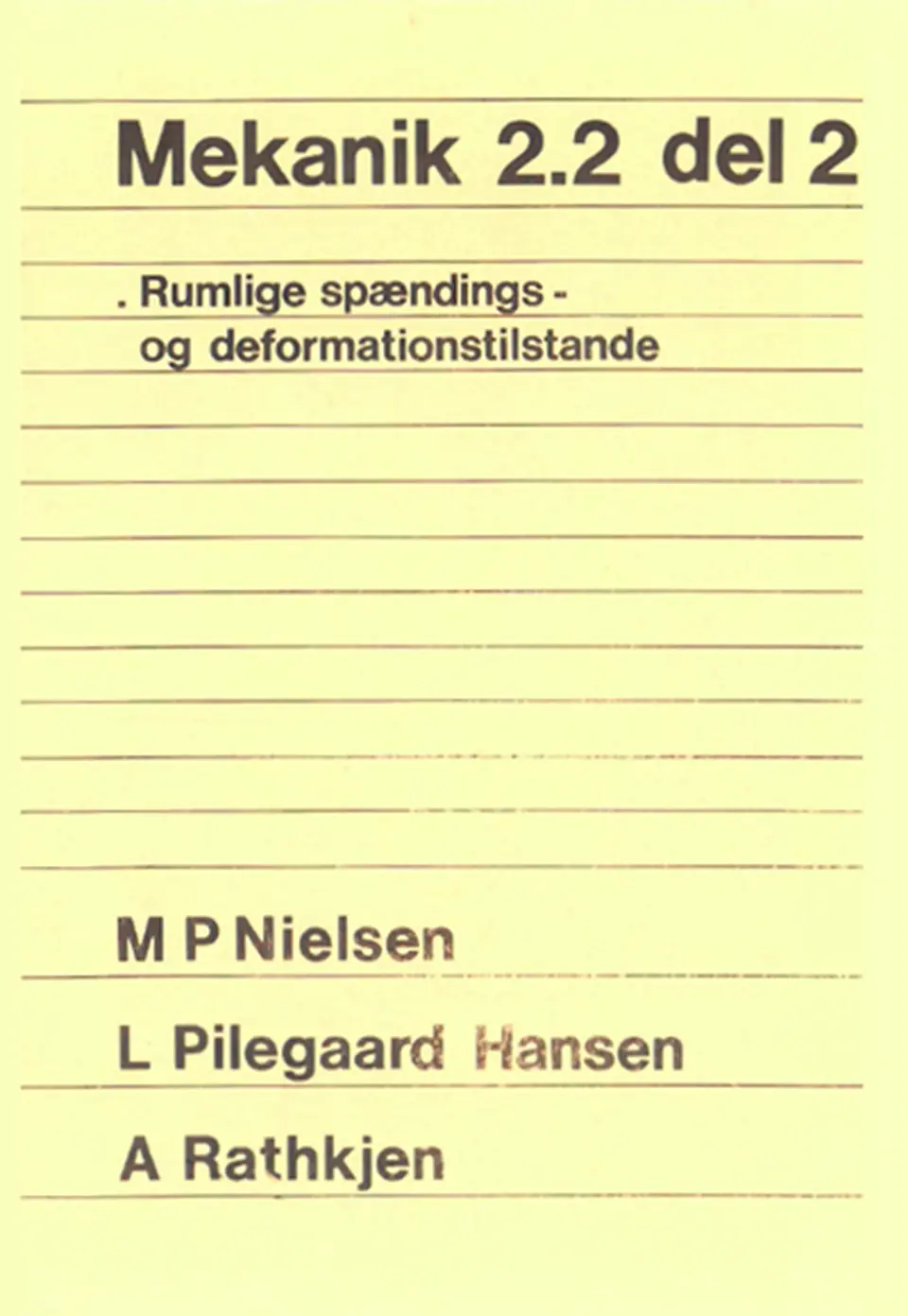 Mekanik 2.2. Del 2 e-bog