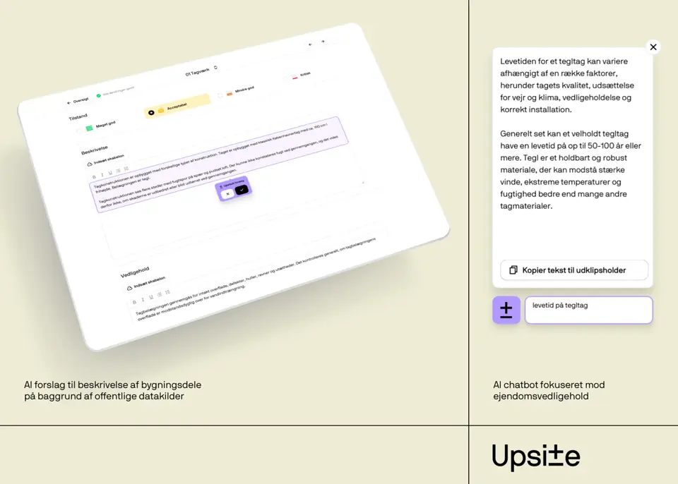 Upside Skærmbillede