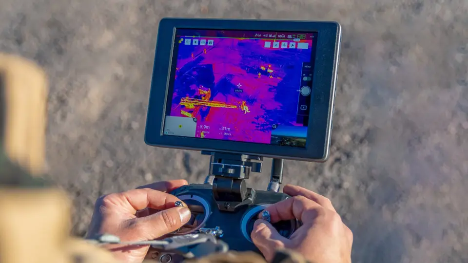 Termografering med droner