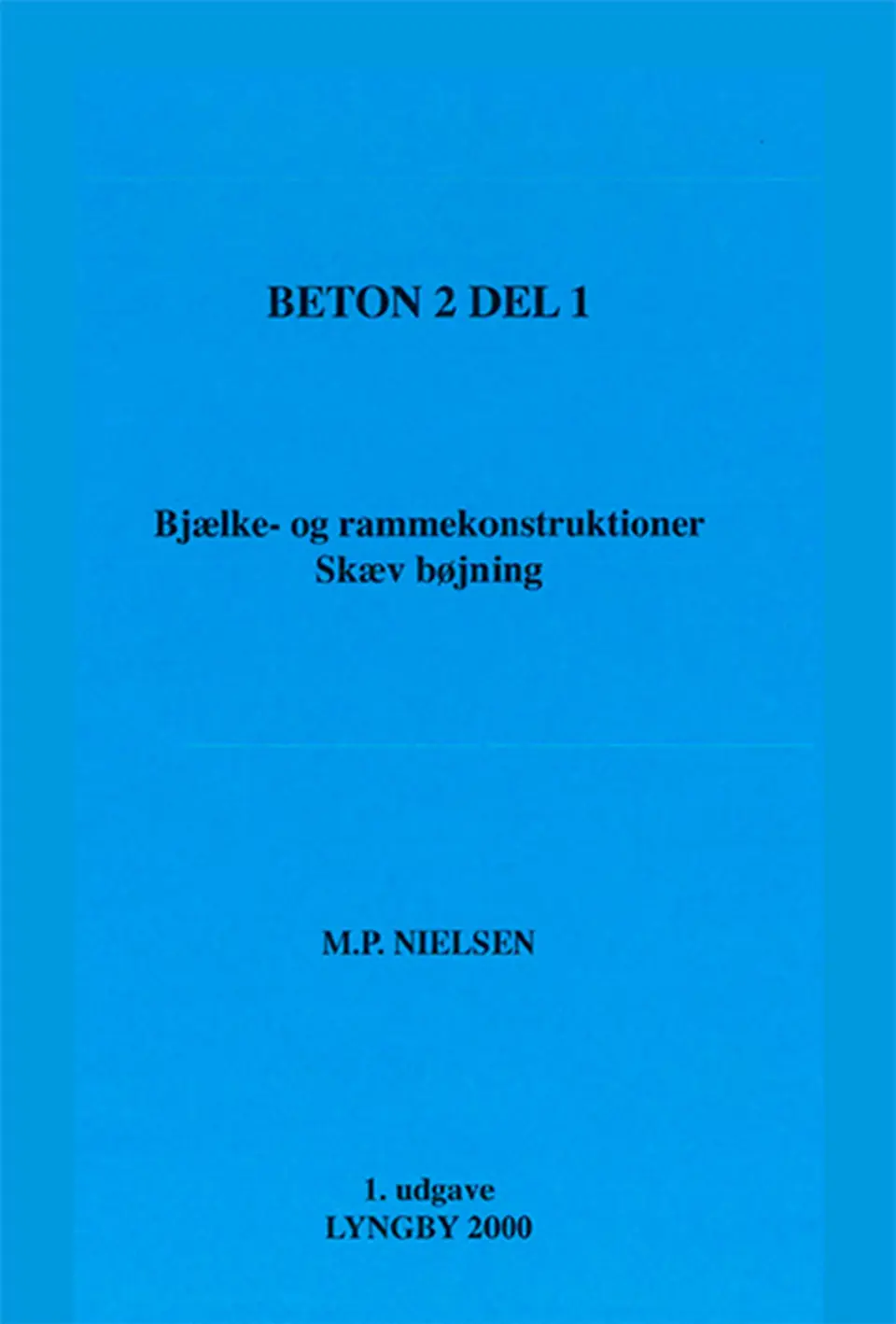 Beton 2. Del 1 e-bog