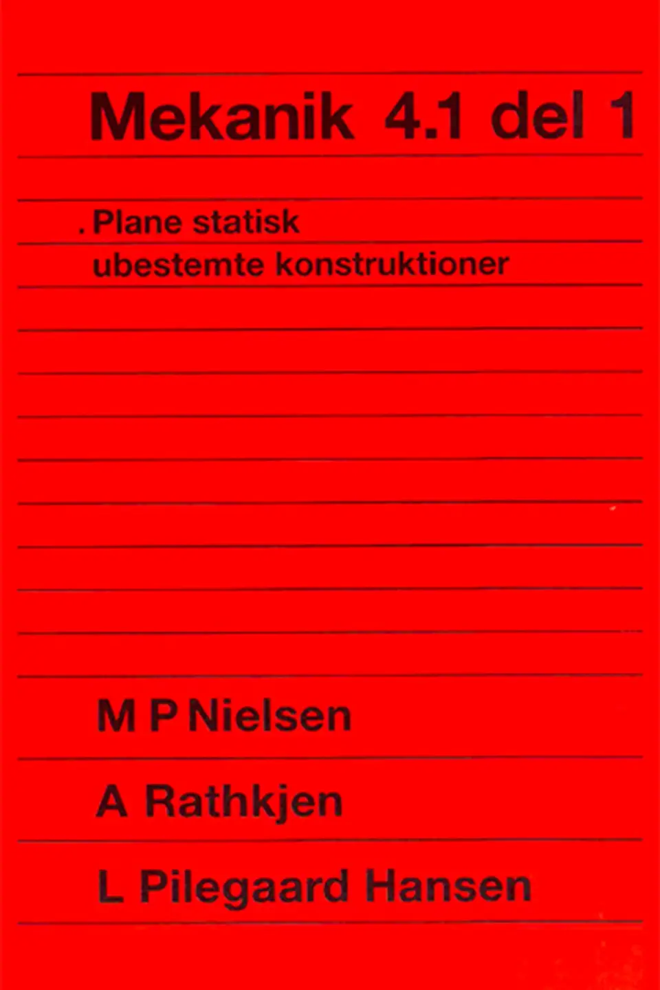 Mekanik 4.1. Del 1 e-bog