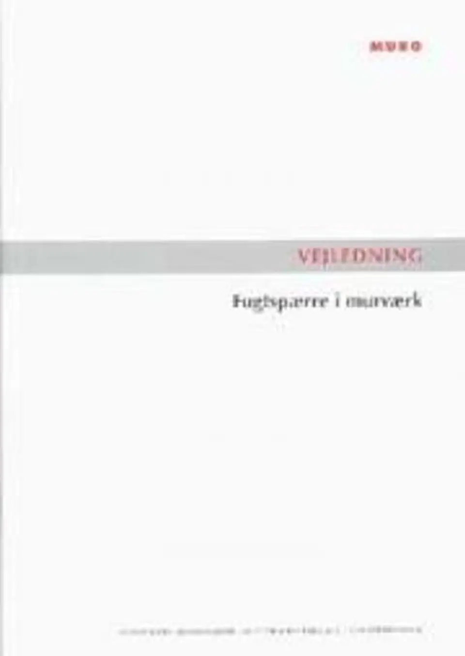 Fugtspærre i murværk e-bog